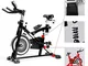 Nuokix Advanced Intelligent Spinning Bike con Computer Training ed ellittica Cross Trainer...