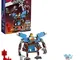 LEGO Movie 2 70842 - Divano a tre piani di Emmet's Mech 2 in 1 con bambola dolce Mayhem e...