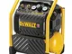 DEWALT Kompressor - 1100 W, 10 L, 13,8 bar, motore senza olio, con due prese d'aria e gabb...