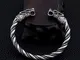 Vikings Wikinger - Bracciale in acciaio INOX"Fenrir", diametro 7 mm, per bracciali da 5,5...