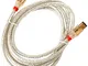 Lindy Premium Gold Cavo FireWire 6/6 Poli, 2 Metri, Trasparente