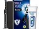 Oral-B Pro 2 2500 Spazzolino Elettrico Ricaricabile, con Sensore di Pressione, 1 Testina,...