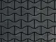 Mosaico metallo solido Acciaio grezzo laminato grigio spesso 1,6 mm ALLOY Kismet-RS disegn...