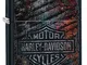 Zippo Classic Lighter Harley Davidson - Accendino in ottone, design individuale, tascabile