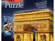 Ravensburger Italy- Arco di Trionfo Puzzle, 3D Building, Night Edition, Colore meerkleurig...