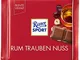 Ritter Sport Rum, Uvetta E Nocciole 100 g Di Cioccolato Al Latte (Confezione da 6)