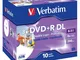 Verbatim Dvd+r 8.5GB Printable - Confezione da 10