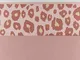 Meyco 423054 - Lenzuolo con angoli elasticizzati PANTER PINK, 75 x 100 cm, multicolore