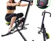 BAKAJI Attrezzo Total Body Allenamento Fitness Cardio Palestra Addominali Crunch Petto Spa...