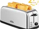 Tostapane, Kealive Toaster Vintage 4 Fette 2 Slot Lunghe, 1500W, Riscaldamento Rapido in 2...