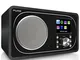 Pure Evoke F3 DAB/DAB+ Radio, FM, WLAN, Internet Radio, Bluetooth, Telecomando Incluso, Ne...