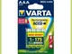 Varta - Confezione da 4 batterie NiMH"Longlife Accu" 800 mAh Micro AAA/HR03