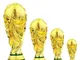 AMMICCO Trofeo d'oro di Calcio Trofeo di Coppa del Mondo Replica di Coppa del Mondo Collez...