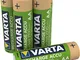 Varta Pile Ricaricabile Stilo AA Gamma Recycled 56816101406, Realizzate con 11% di Materia...