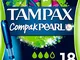 Tampax Compak Pearl tamponi applicatore super, confezione da 4, pezzi