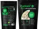 Cuori di semi di canapa sgusciati BIO di Canah 500g - ricchi di proteine, fibre, Omega 3,...