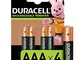 Duracell - Rechargeable AAA 900mAh Prericaricate, Batterie Ministilo Ricaricabili 900 mAh,...