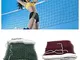 zhuangyulin6 Rete da Badminton 1PC, 6.1mX0.76m Rete da Badminton Professionale per Allenam...