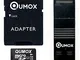 QUMOX 64GB Micro SD Memory Card Class 10 64 GB con OTG USB Lettore Nuovo