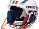 Briko Slalom France Shiny White Blue, Blu, 58