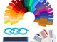 Neewer Kit Filtro Colorato Gelatina per Luce Fotografica Flash Speedlite–Trasparente per C...