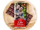 Tavoletta di Cioccolata Personalizzata con foto Idea Regalo amore love cuore festa degli i...