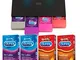 Durex Fun Explosion Cofanetto 40 Profilattici + 2x Durex No Latex da 6 Pz & 2x Durex Real...