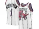Jersey - NBA Raptors 1# McGrady Embroidered Basketball Swingman Jersey