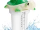 BearbroDispenser Chimico per Piscina,Dosatore di Cloro Piscina Bromo Ha un Termometro Inco...