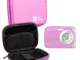 DURAGADGET Custodia Rigida Rosa per Nikon Coolpix A10 | Sony DSC-W830, DSC-W810 | Easypix...