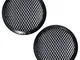 AERZETIX - C53377 - Set di 2 griglie reti di protezione per altoparlanti/casse subwoofer -...