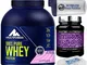 Multipower Pure Whey Protein 100% 2000 gr 2 kg Fragola - Proteine del Siero Del latte + 37...