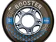 Sconosciuto Booster 80mm 82a 4-Wheel Pack, Ruote per Pattini in Linea Unisex Adulto, Nero