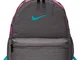 Nike Unisex – Zaino BRSLA JDI THUNDER GREY/THUNDER GREY/TEAL, taglia unica