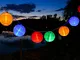 Uping, Stringa di luci, Catena Luminosa, 20 LED, 20 Lanternine Colorate, Colorato, 3,6 Met...