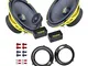 Ground Zero GZIC 165.2SPL - Altoparlante con kit di montaggio adatto per Fiat Panda (169)...