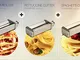 CAREservice Kit 3 Accessori Pasta (Lasagna, Fettuccine, Spaghetti + Adattatore Omaggio) Or...