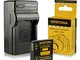 PATONA Caricabatteria + Batteria CGA-S005 compatibile con Panasonic Lumix DMC-FX01 DMC-FX3...
