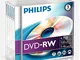 Philips PHOV-RW4754JC Media Box DVD-RW vuoto da 5 pezzi, la confezione può variare