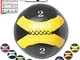 POWRX - Wall Ball 2 kg, 3 kg, 4 kg, 5 kg, 6 kg, 7 kg, 8 kg, 9 kg, 10 kg - Ideale per Eserc...