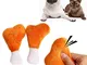 OISE ART STORE Trade Shop - Gioco Peluche Coscia Di Pollo Morbido Con Suono Stridulo In Te...