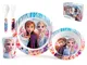 Lulabi Disney Frozen Set 5 Pezzi Bimbo, Melamina