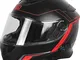 Origine Helmets 204271727100106 Delta Motion Matt Casco Apribile con Bluetooth Integrato,...