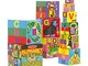 Melissa & Doug- Set di Blocchi in Cartone con Alfabeto, Multicolore, 2782