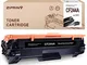 ZIPRINT Nero Toner Compatibile HP CF244A 44A Toner per HP Laserjet Pro M15w M15a M16w M16a...