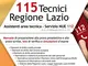 115 Tecnici Regione Lazio. Assistenti area tecnica per il Servizio NUE 112. Con Contenuto...