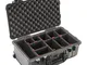 Peli Case 1510 - Trolley con sistema di suddivisione Trekpak nero, custodia per fotocamera...