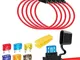 Gebildet 5PCS 32V 20A Portafusibile di Piccolo Lame, 16 AWG ATC Portafusibile In-Line con...