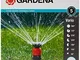 Gardena Irrigatore circolare Comfort Vario: Nebulizzatore per irrigazione uniforme, per su...