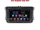 ANDROID 7.1 GPS DVD USB SD WI-FI BT autoradio 2 DIN navigatore compatibile con VW Golf 5 /...